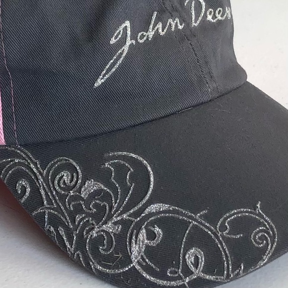John Deere Women’s Pink Gray Hat - Picture 4 of 7
